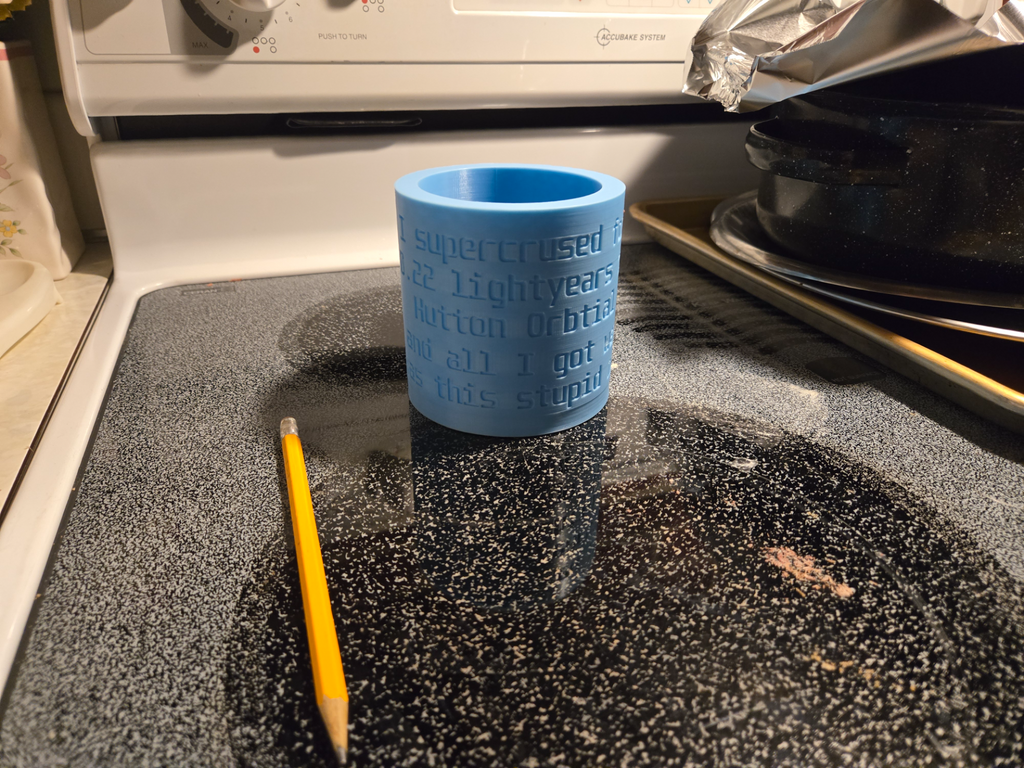 Elite dangerous: The Hutton Orbital mug