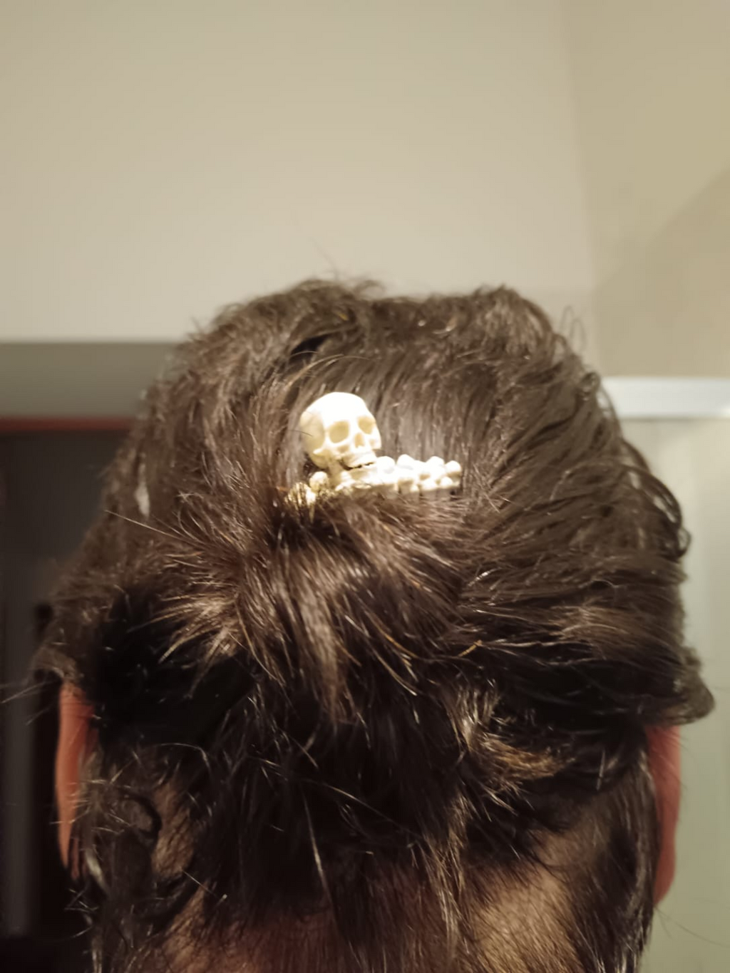 Bones hair comb 002