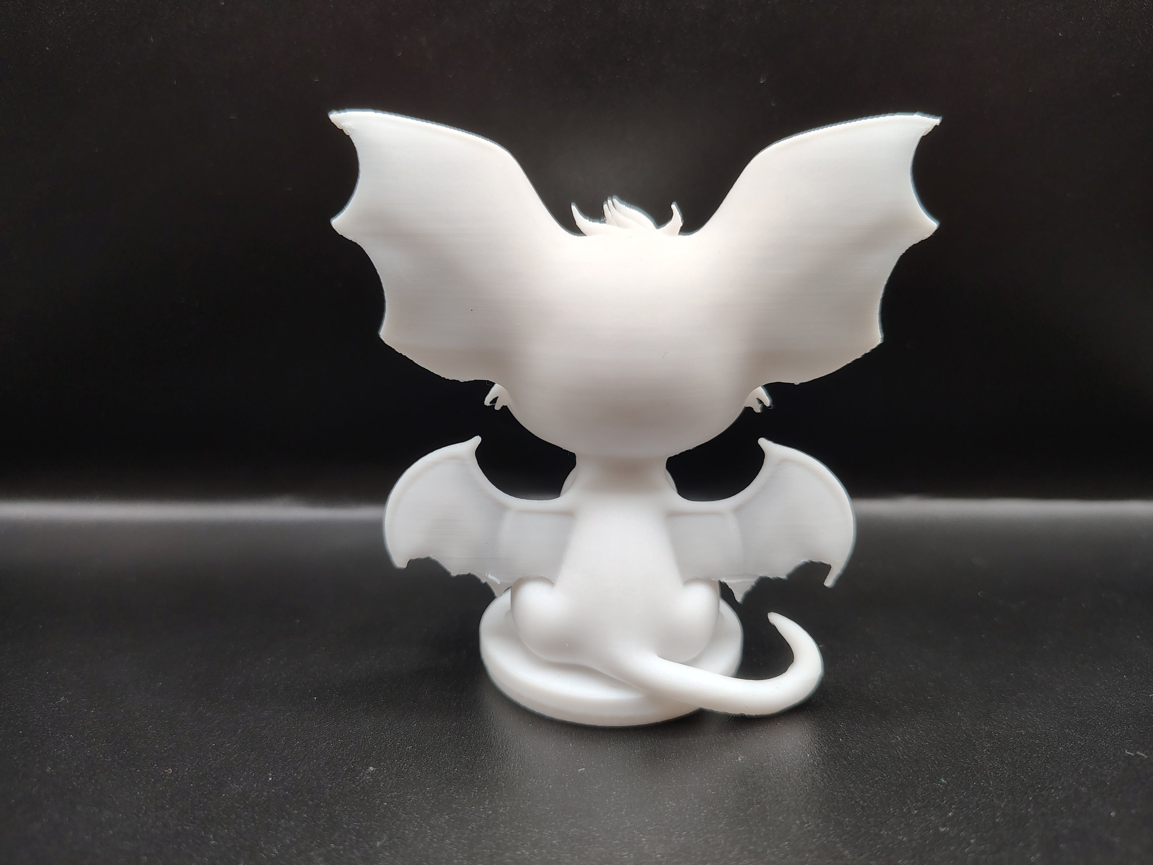 Chibi Bat with Big Ears – Cute Figurine