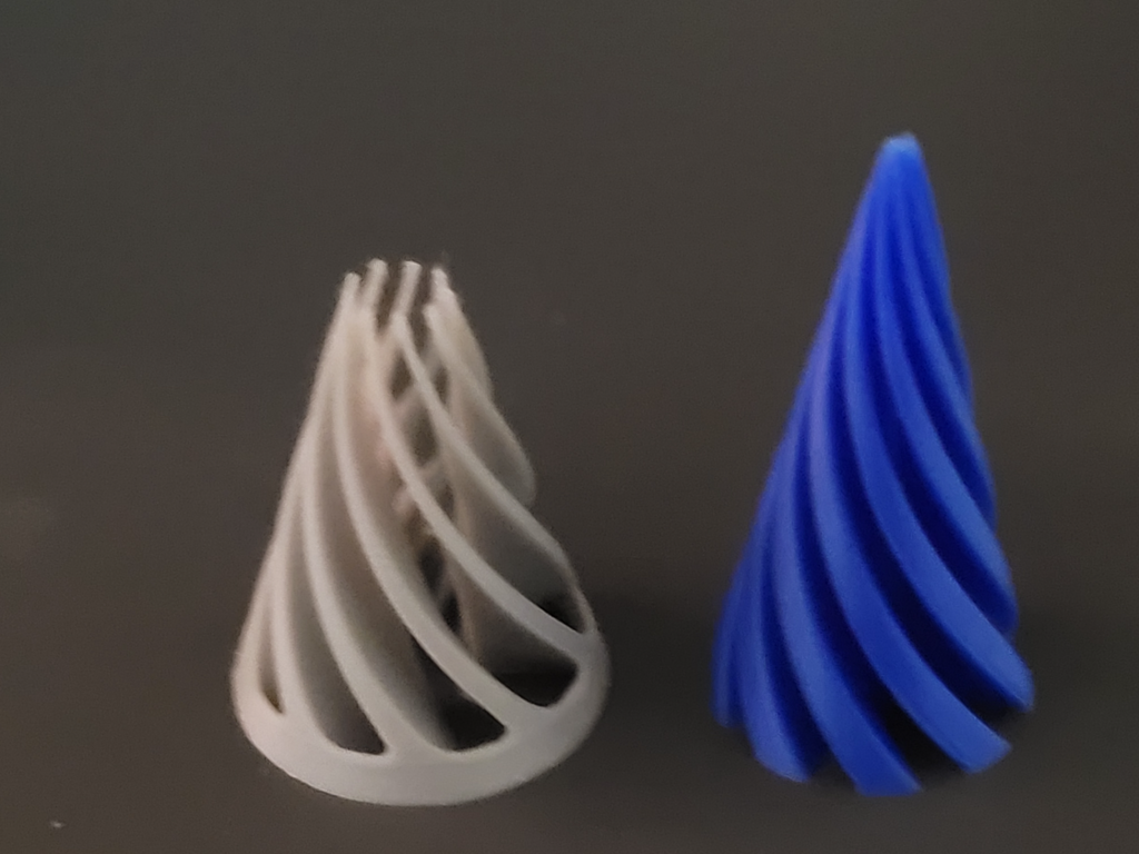 Custom Impossible Passthrough Cone - OpenSCAD