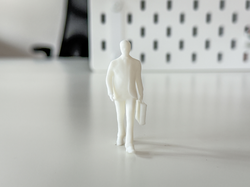 Miniature Walking Businessman/Man for your Diorama