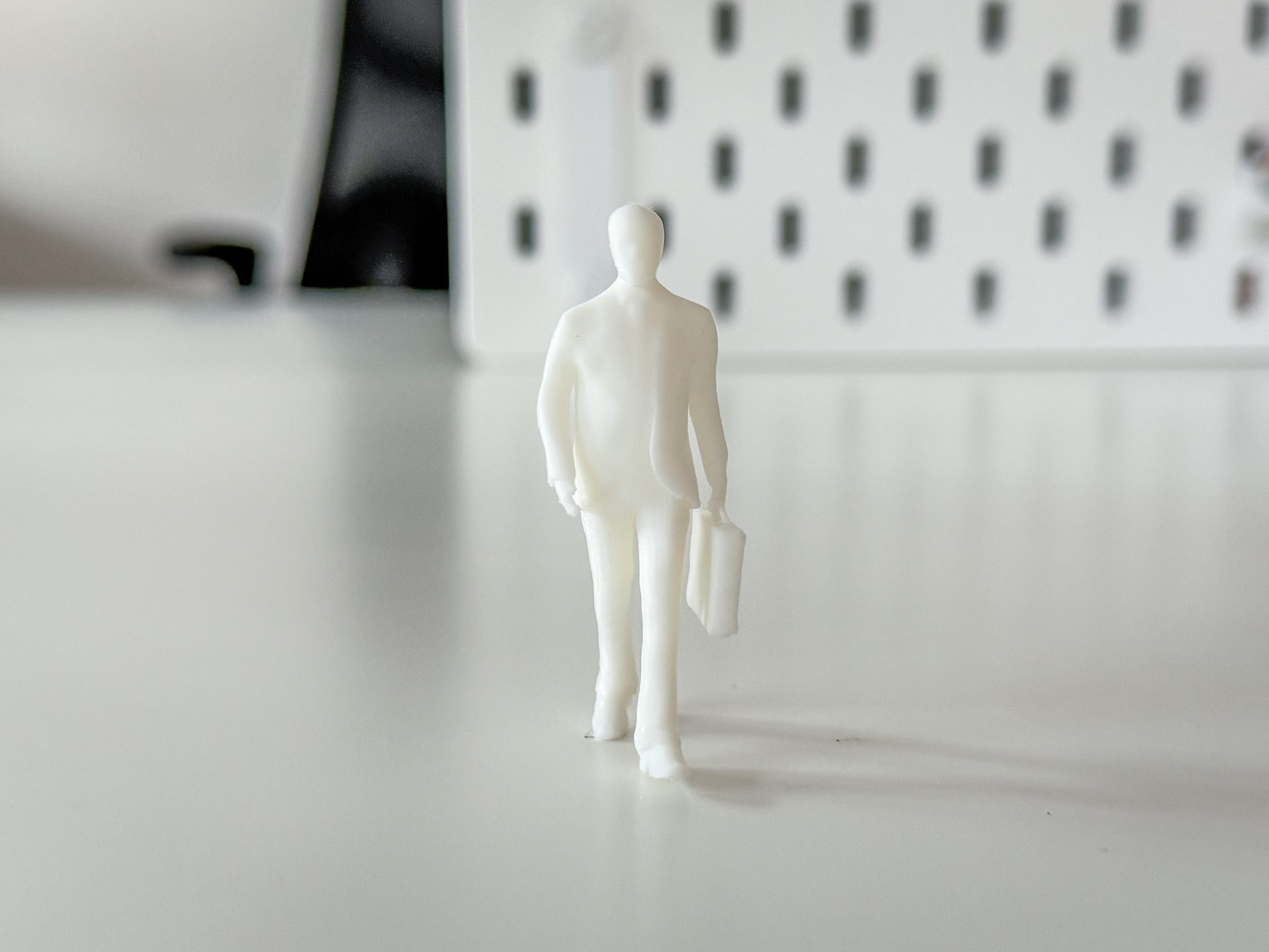 Miniature Walking Businessman/Man for your Diorama