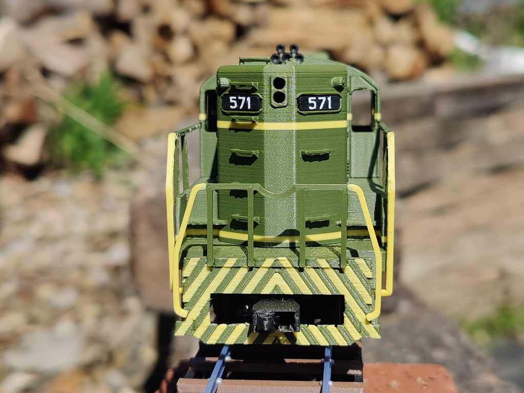 GP7 Locomotive Body - AMS Maine Central Livery