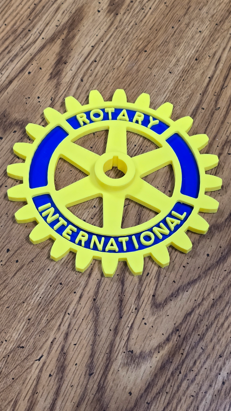 Rotary International 3D Logo