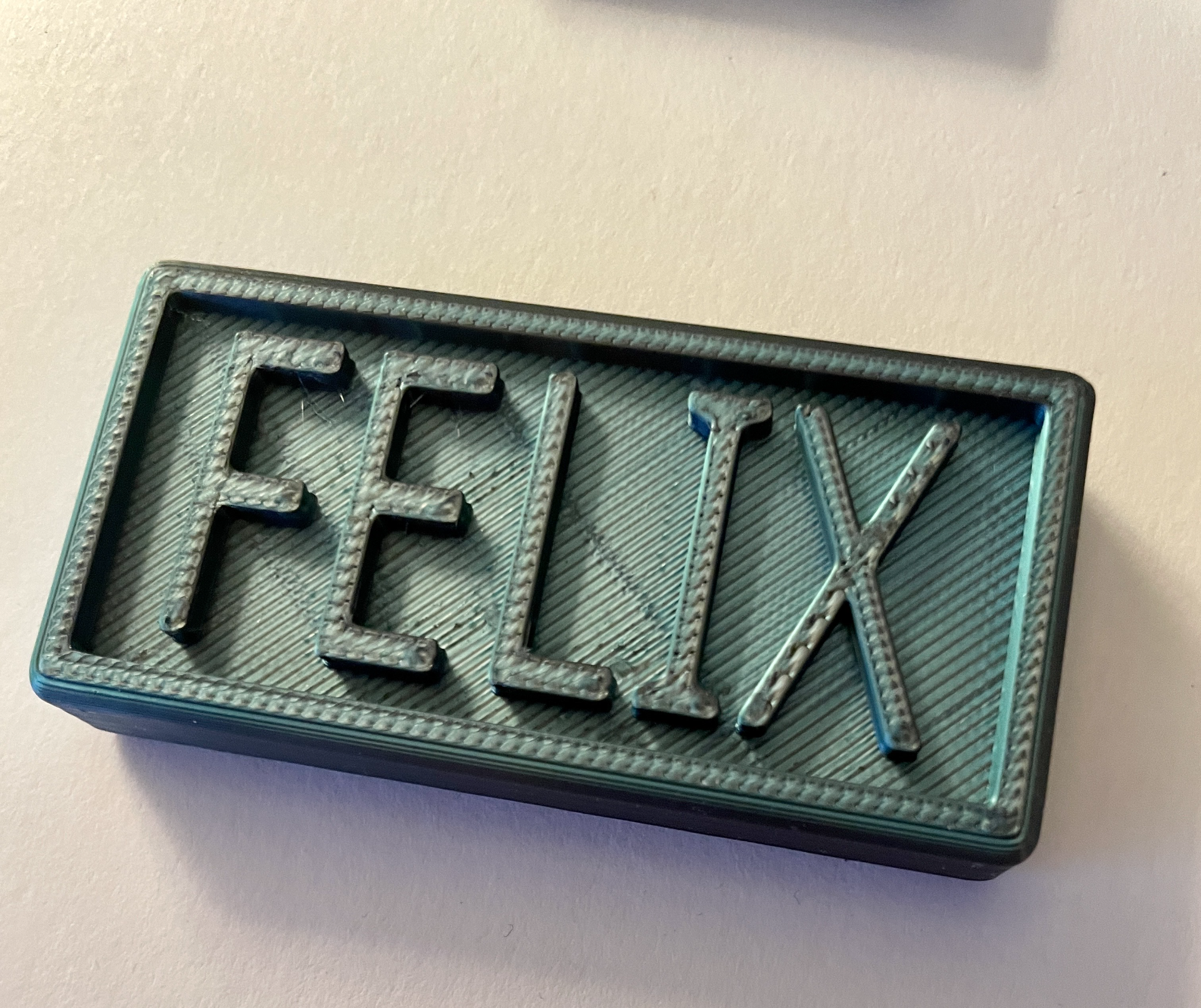 Felix nameplate