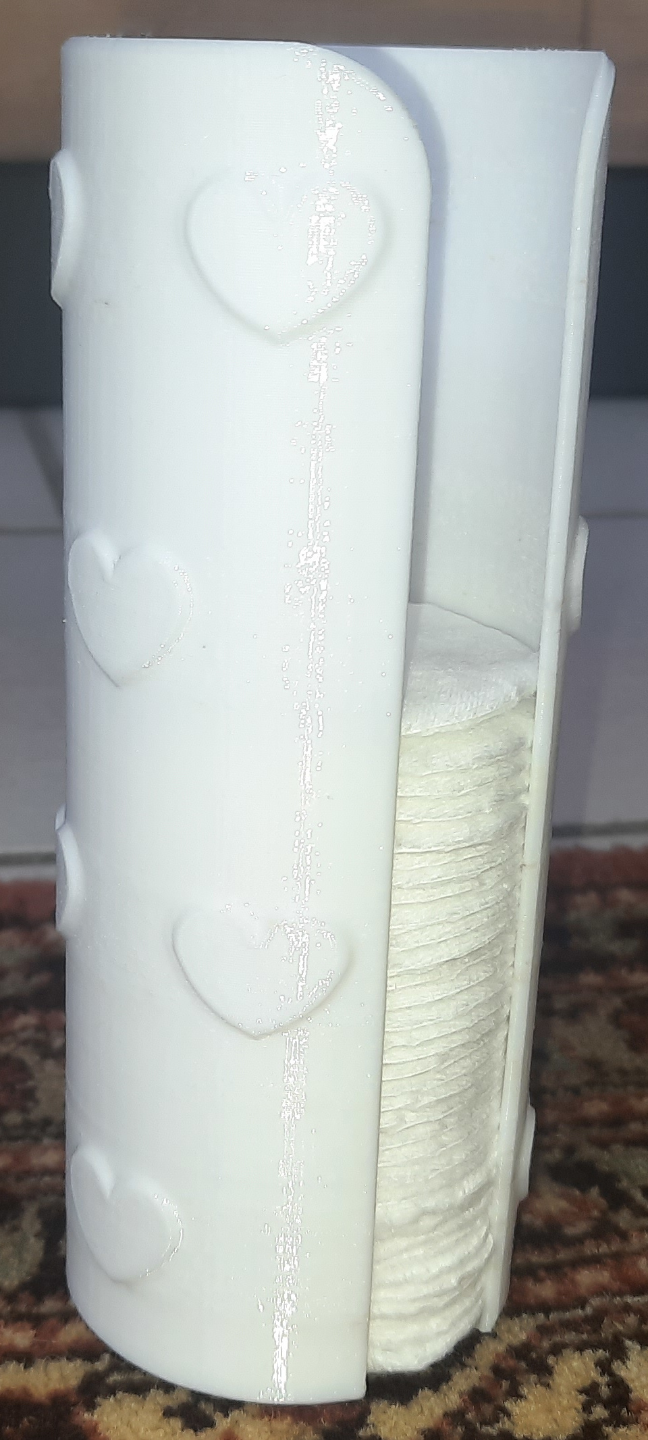 Cotton pad holder