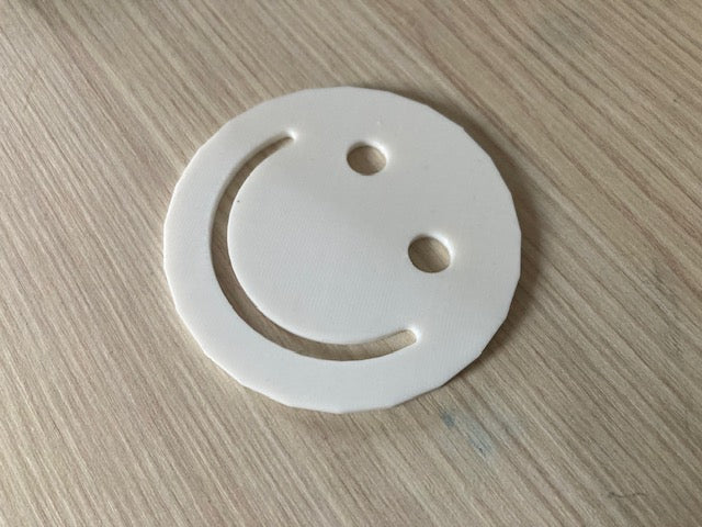 Simple Smiley Coaster