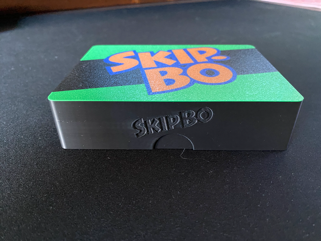 Skip bo card box