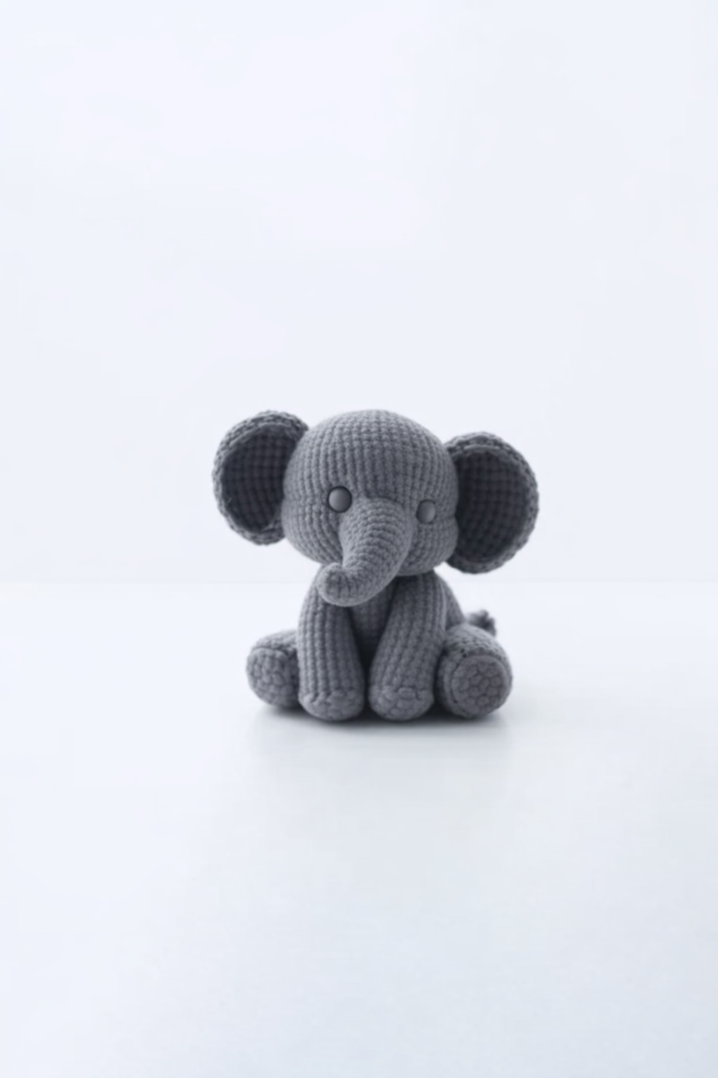 Knitted elephant