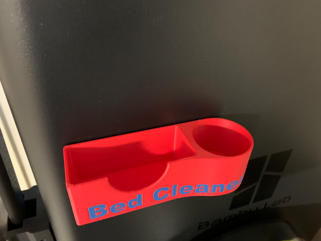 Bed Cleaner - Build Plate Cleaner HOLDER