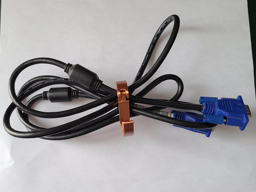 Cable clip quick print