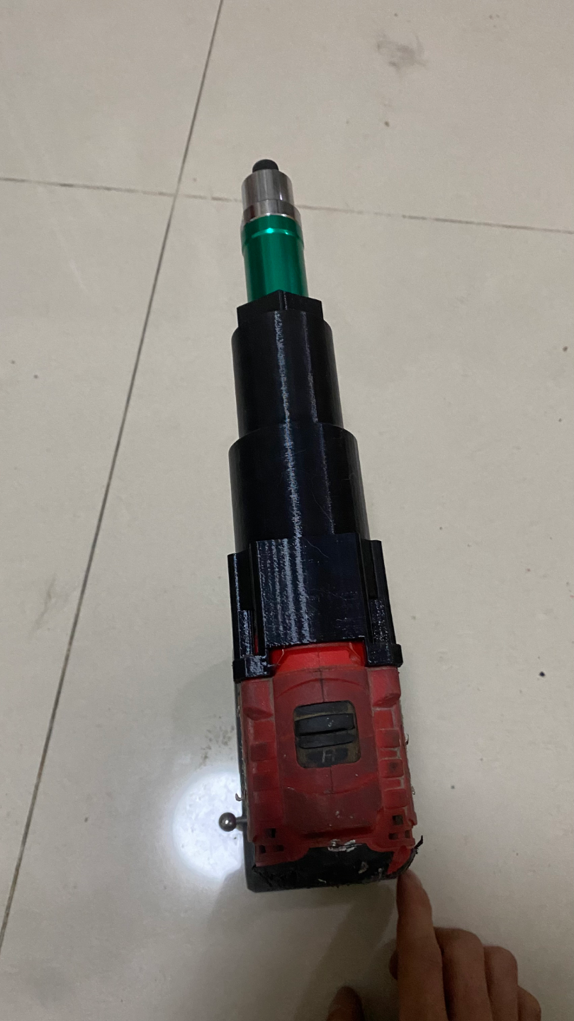 电动手电钻改电动铆钉枪Rivet gun modified with electric drill