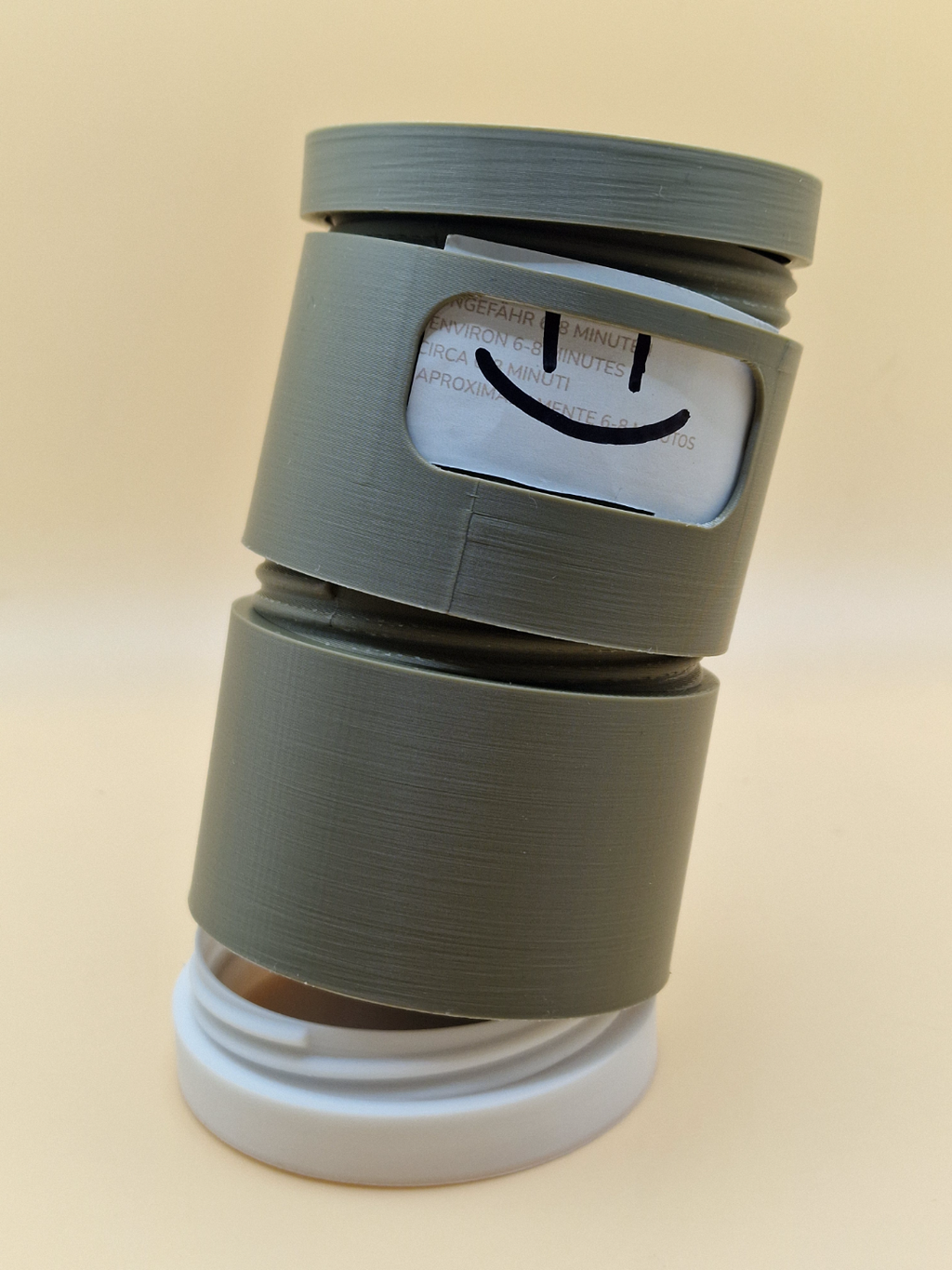 Stackable Screw-Together Round Storage Boxes