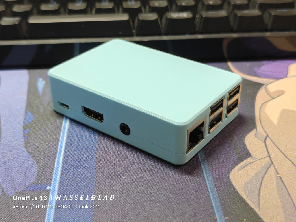 Simplest Raspberry Pi 3B/3B+ Case