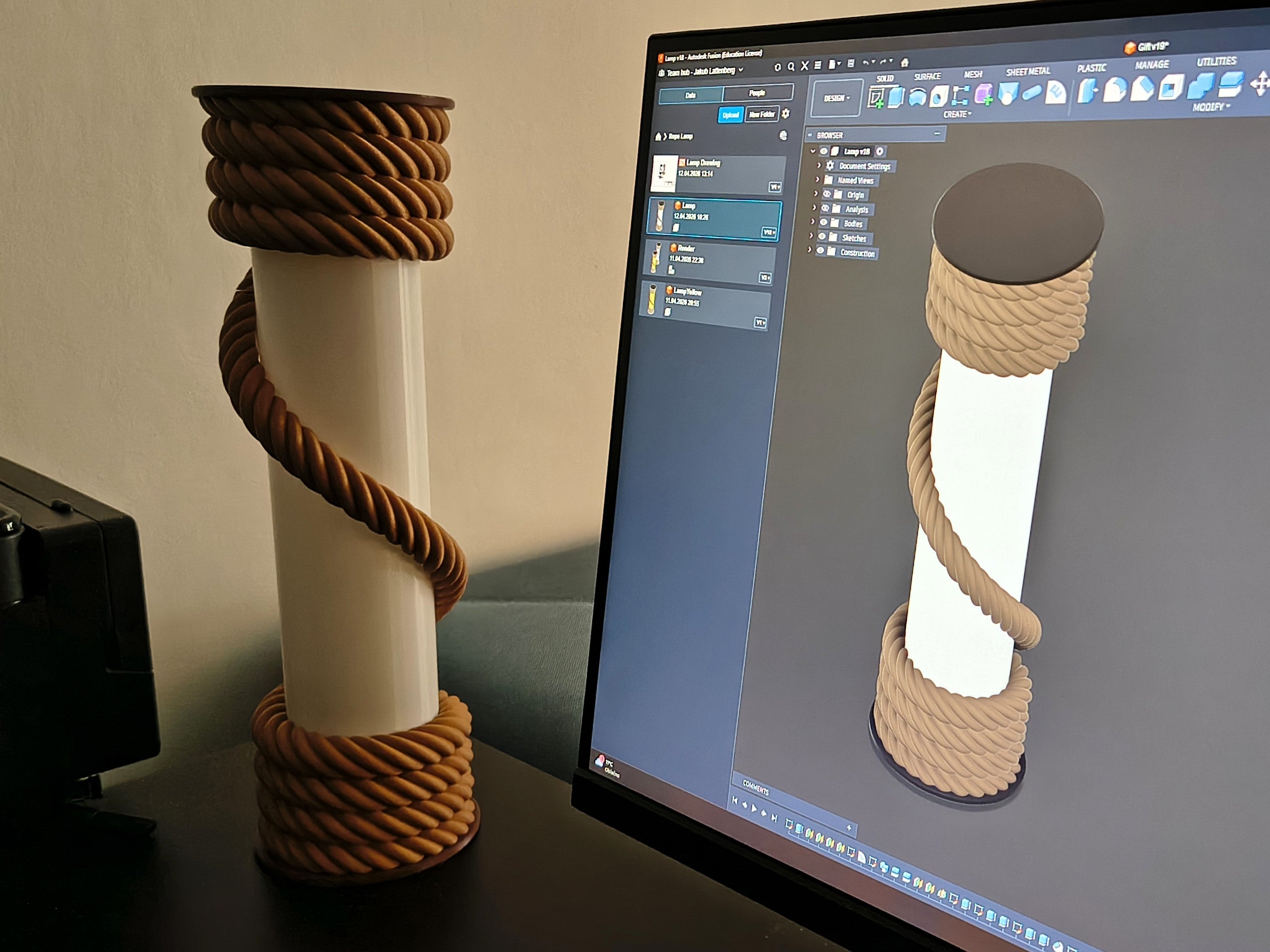 Rope Lamp
