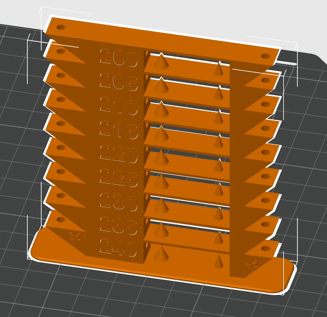 BambuLab A1 / P1 / X1 / P2 / X2 / H2 Temp towers