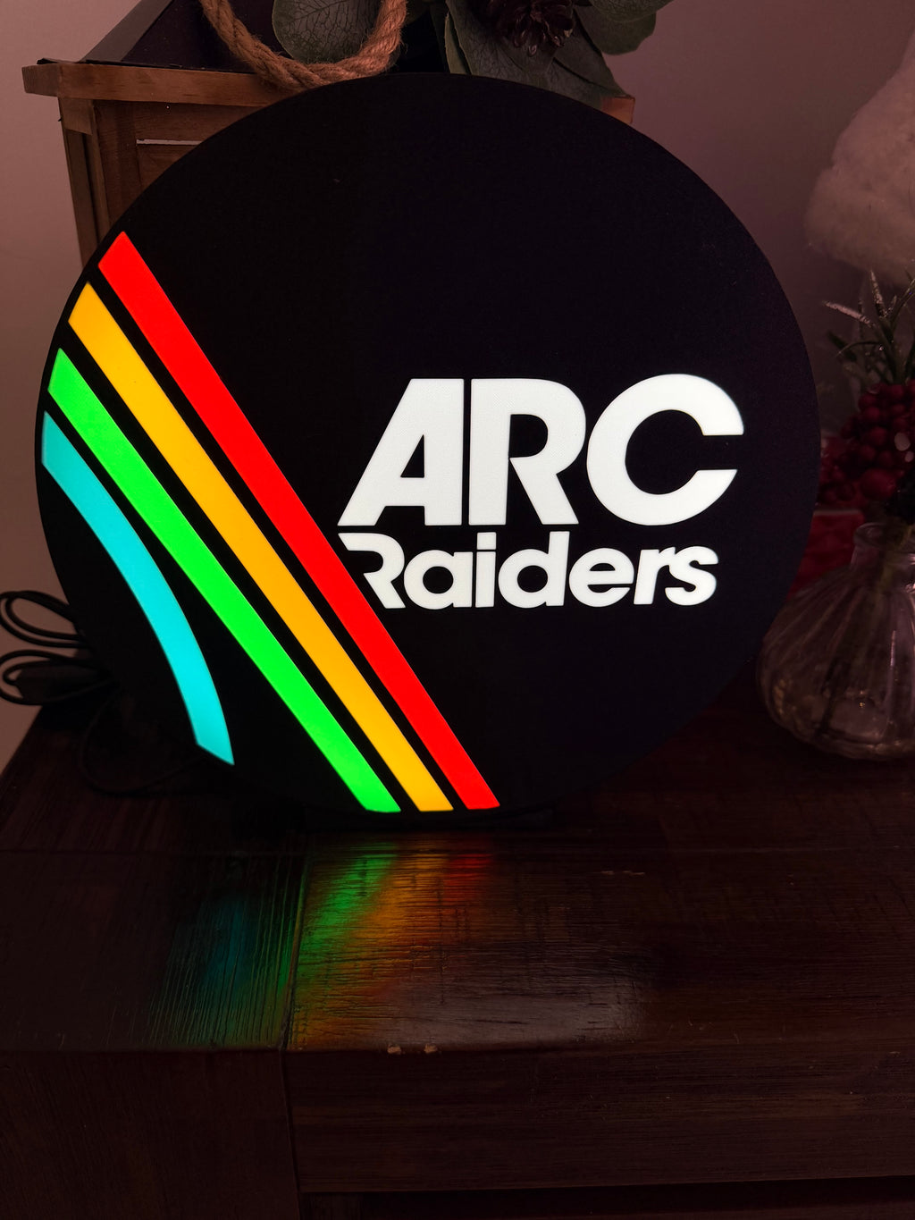 ARC Raiders - Light up LED Sign - Gaming Display