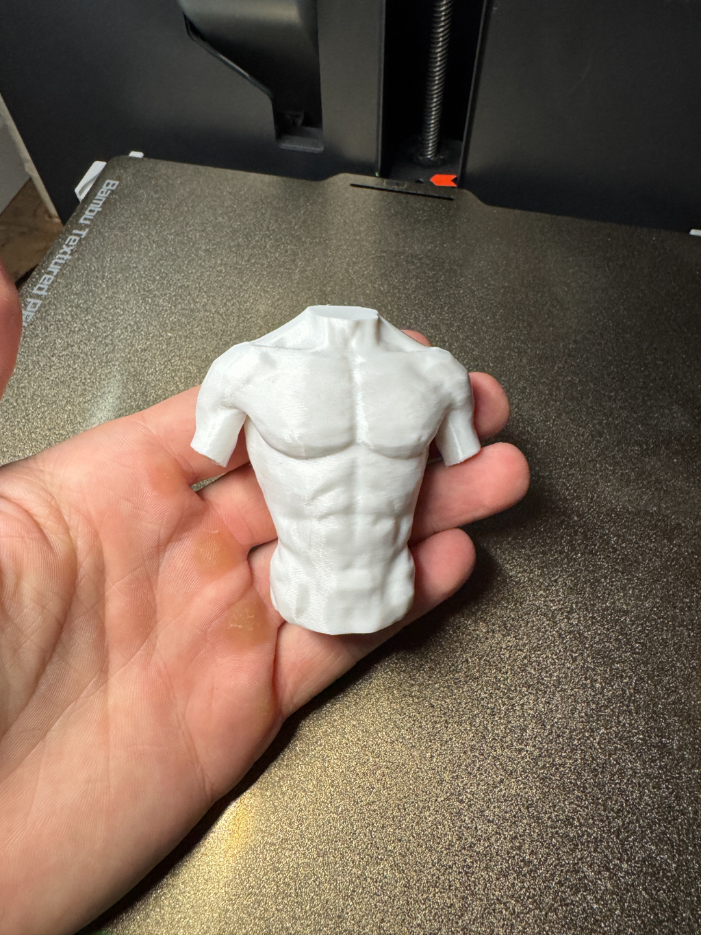 Low poly male torso (free to sell!)