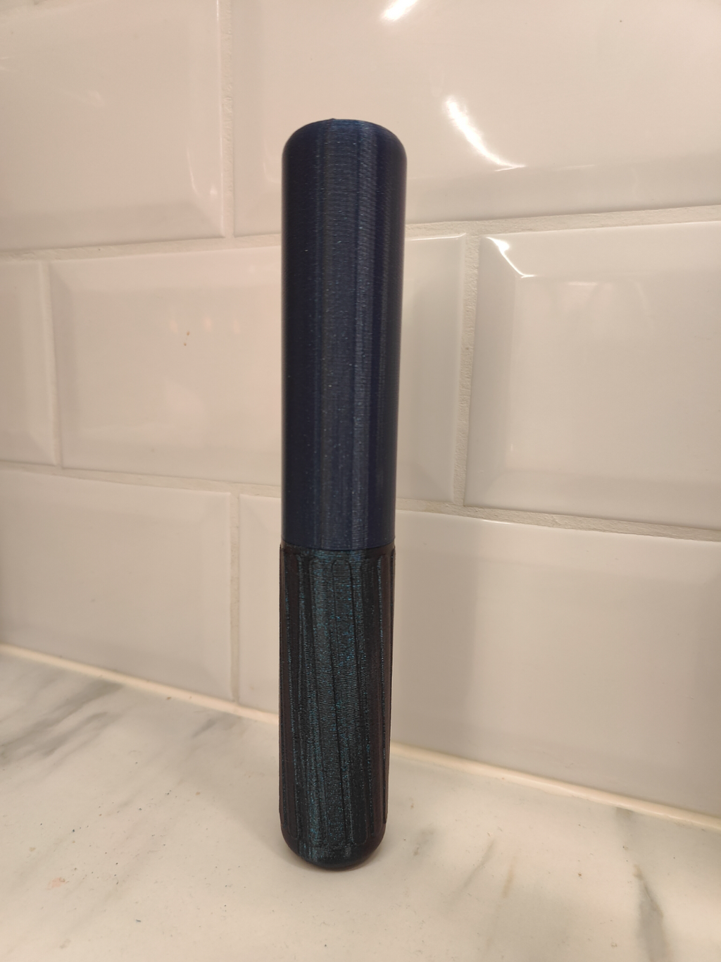 Portable Travel Toothbrush Case - Curved Pattern