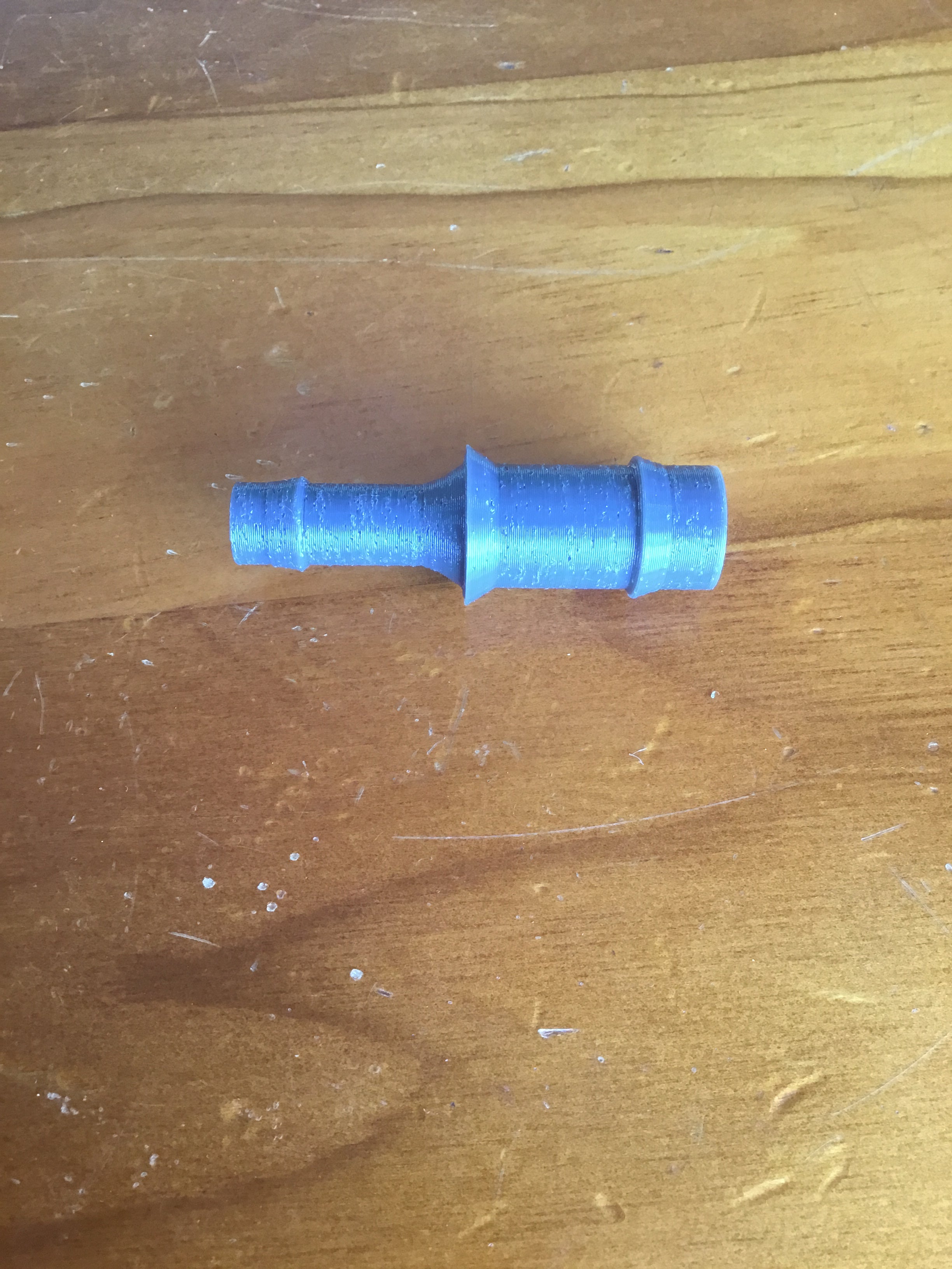0.75 to 0.5in reducer pipe joiner