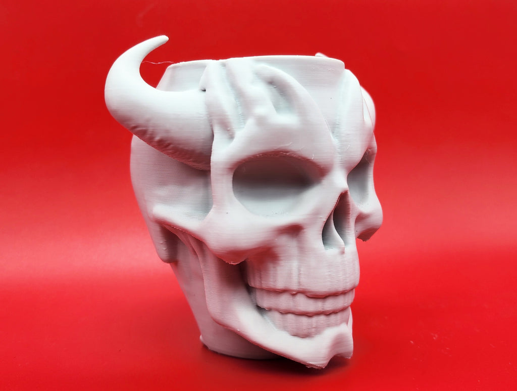 Demon Skull Pen Cup