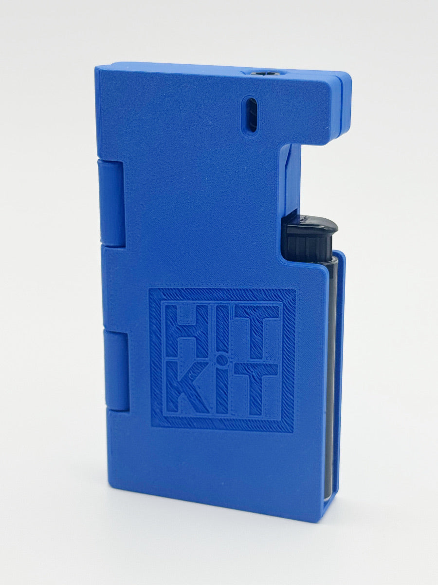 Flamethrower- a clamshell smokes + lighter case