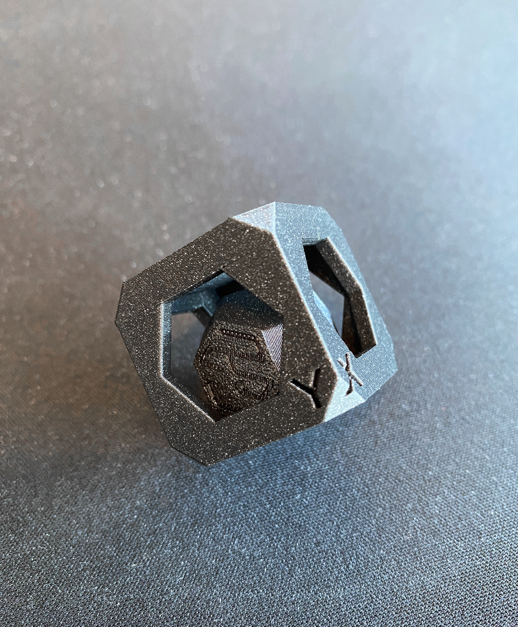 INFILL3D-CALIBRATION CUBE/FILAMENT SWATCH/FIDGET CUBE