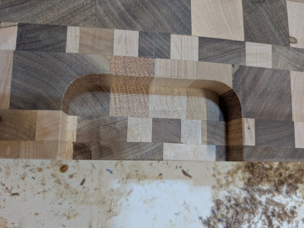 Cutting Board Handle Router Template