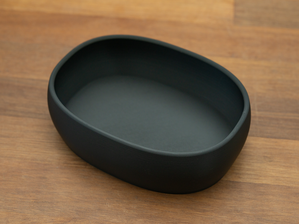 Superellipse snack bowl