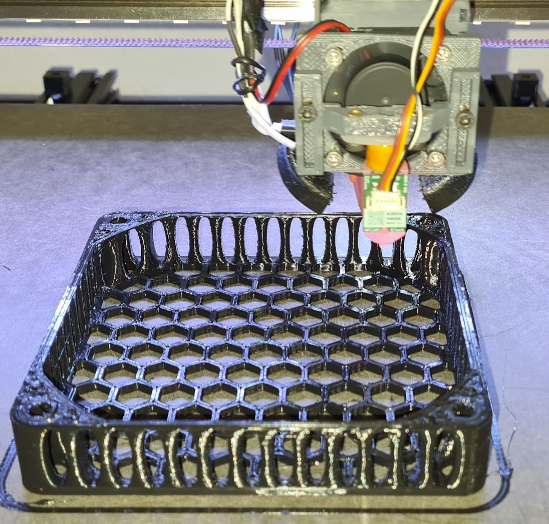 120mm Fan Grill Guard with spacing
