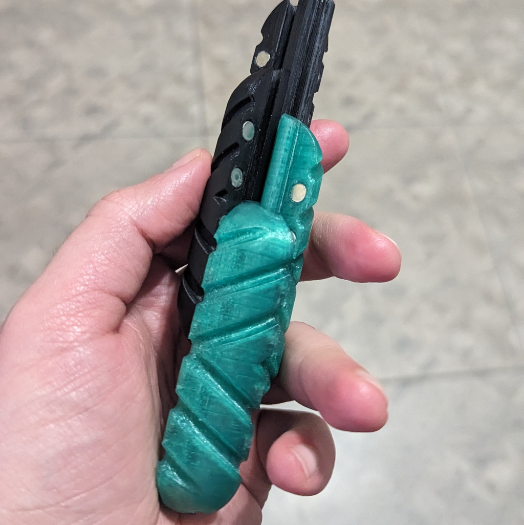 Magnetic fidget slider