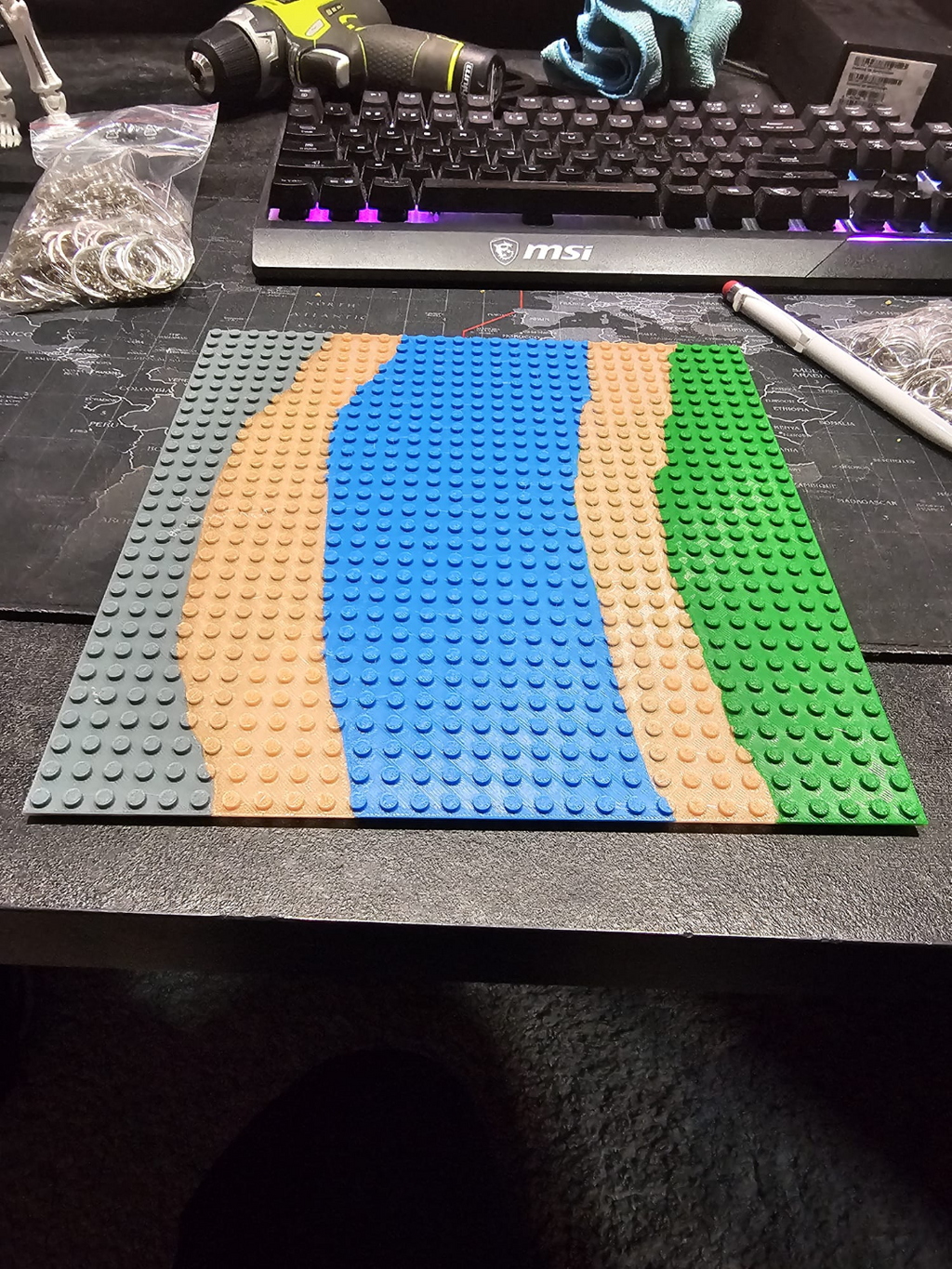 Lego Compatible (CUSTOM) Baseplate 29 x 29