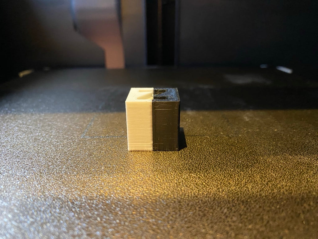 H2D and H2C XYZ Test Cube
