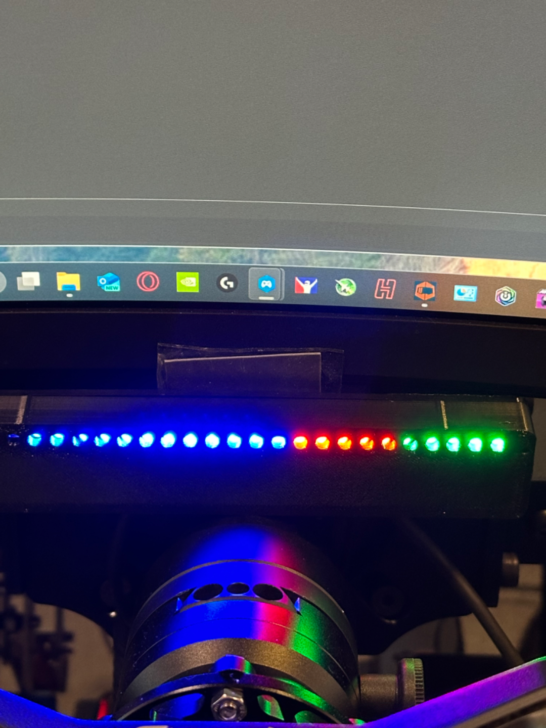 RPM Gauge 24 led