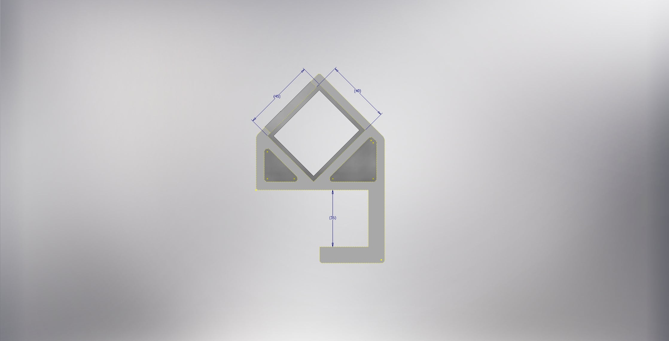 Desk Edge Socket Holder