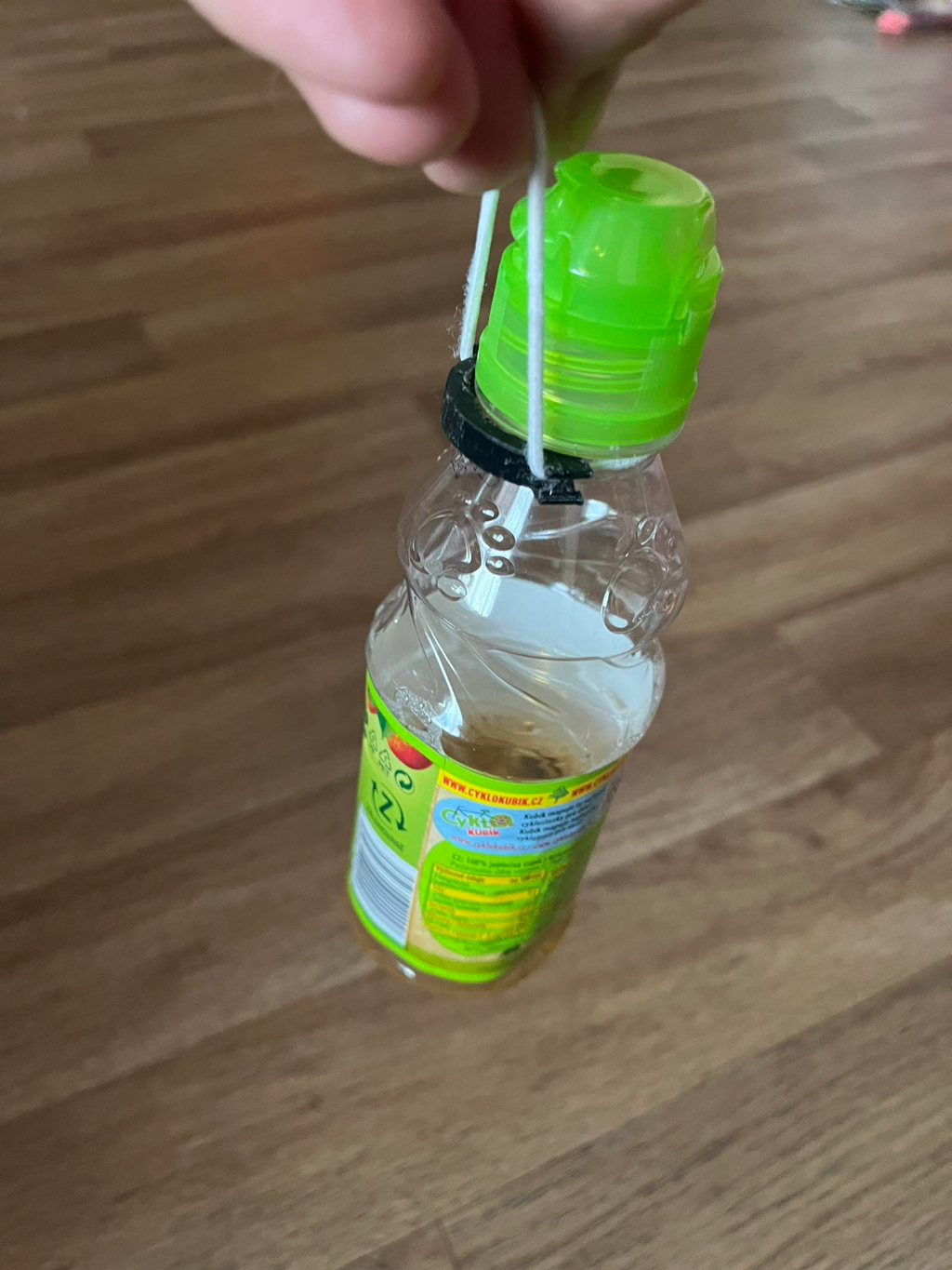 Pet bottle holder for backpack, belt