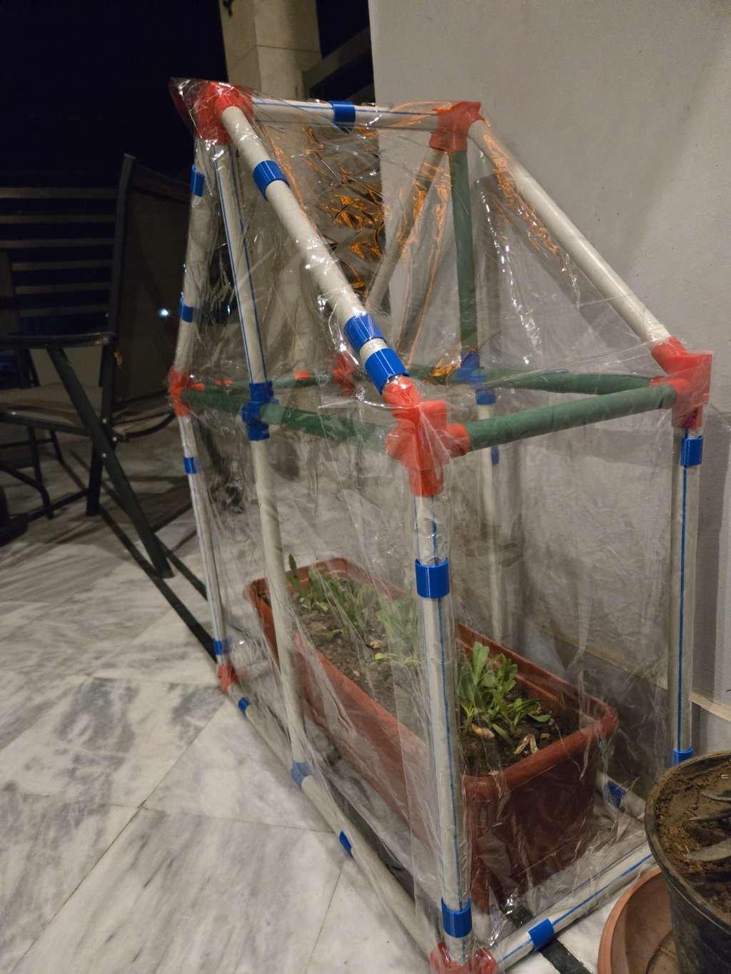 Build Structure for PVC Pipe 20mm for Greenhouse
