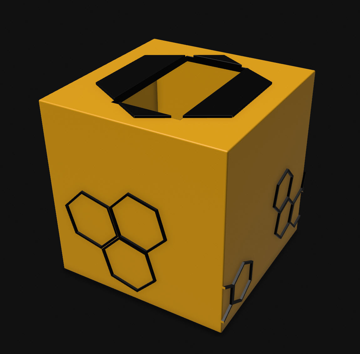 Honeycomb Tissue Box Cover