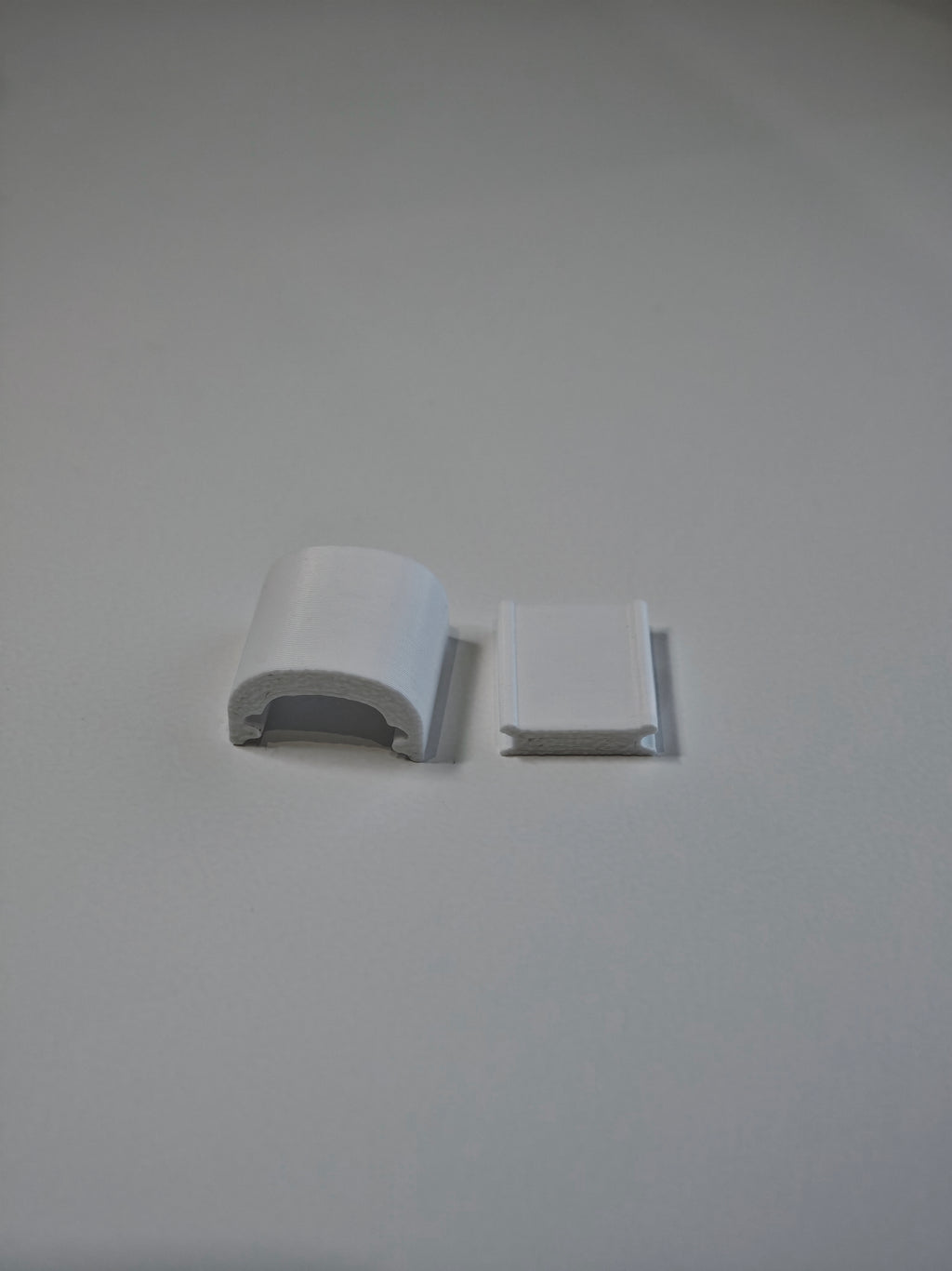 Wall led strip support