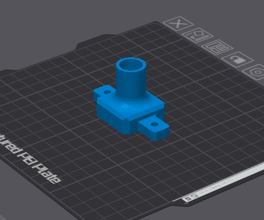 Filament Guide Post - BBL Decoil Filament Guide