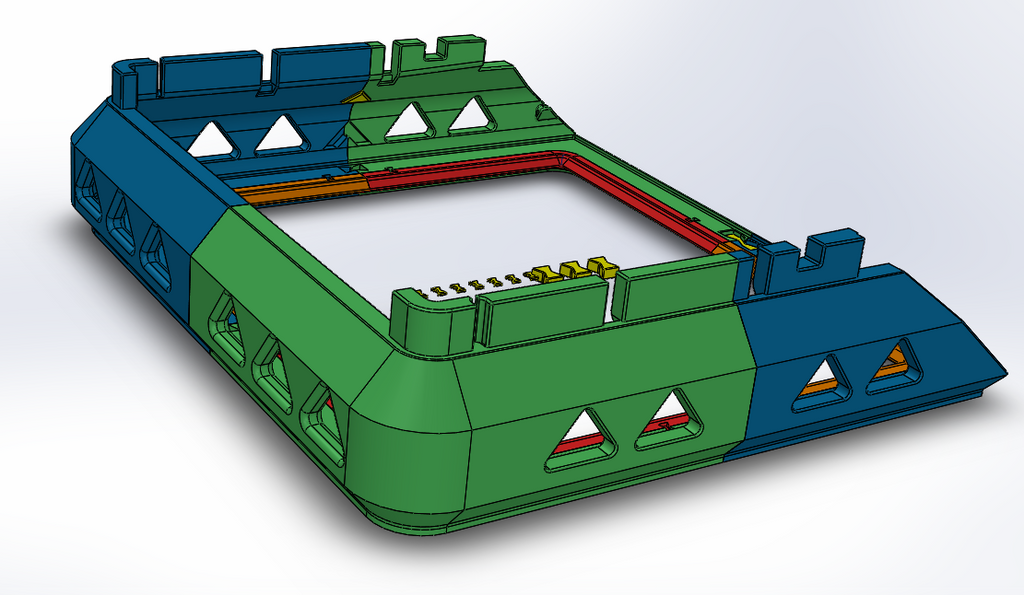 AMS RISER no supports - replacable LED channel