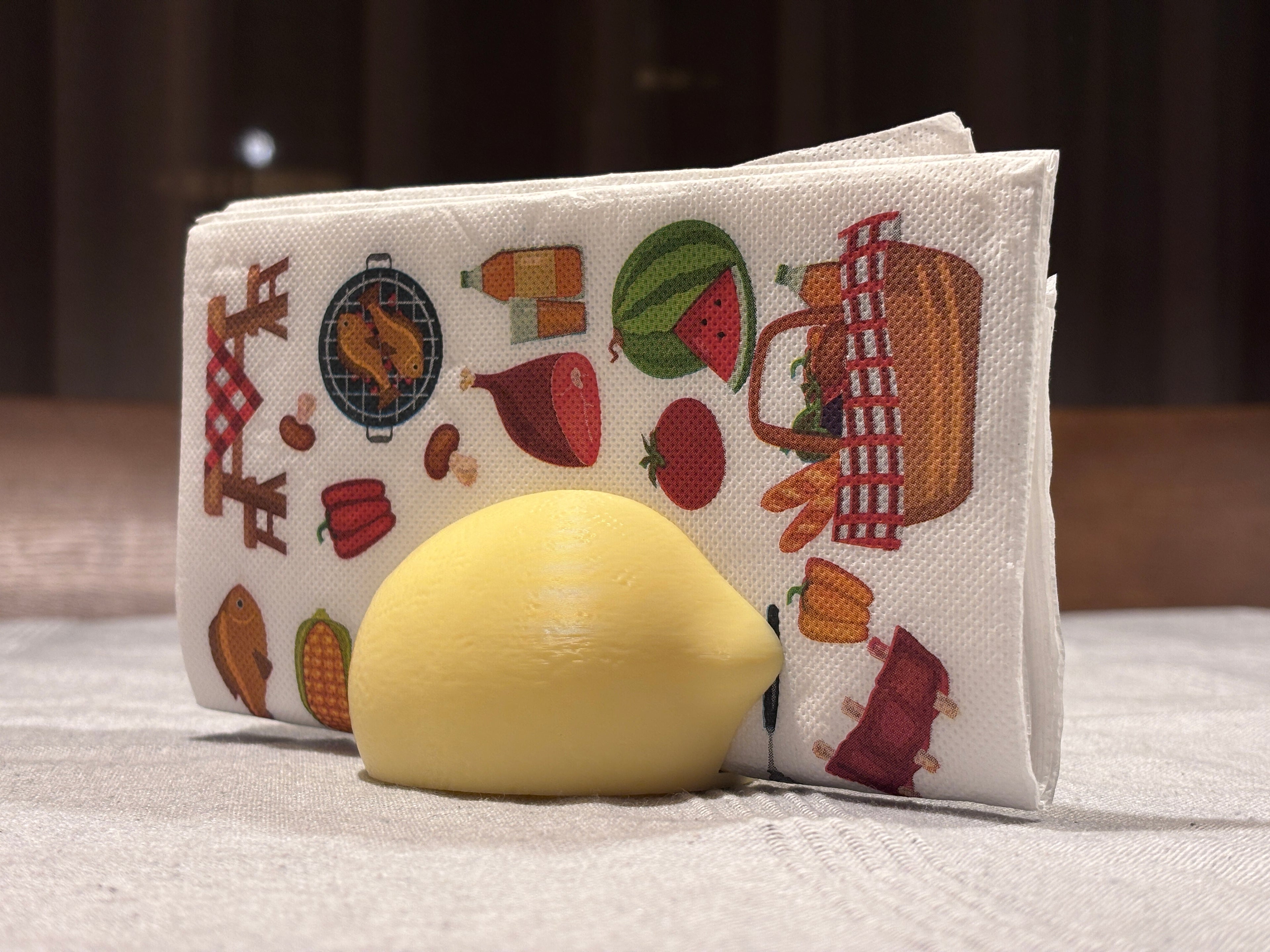 Lemon tissue / napkin holder