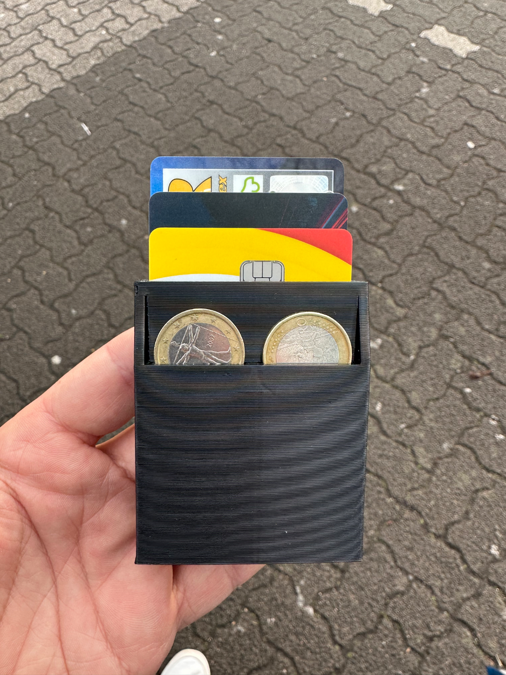 Car Card and Coin holder