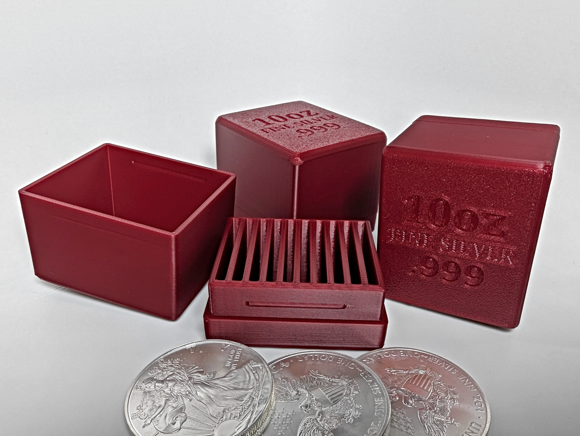 1oz American Silver Eagle Coin Storage Box