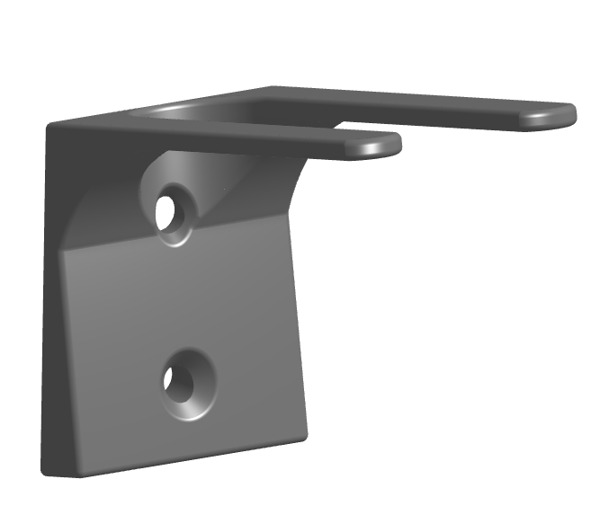 Umbrella wall mount