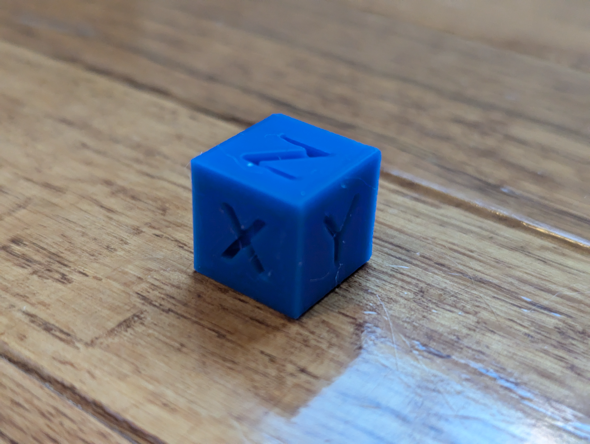 funny calibration cube