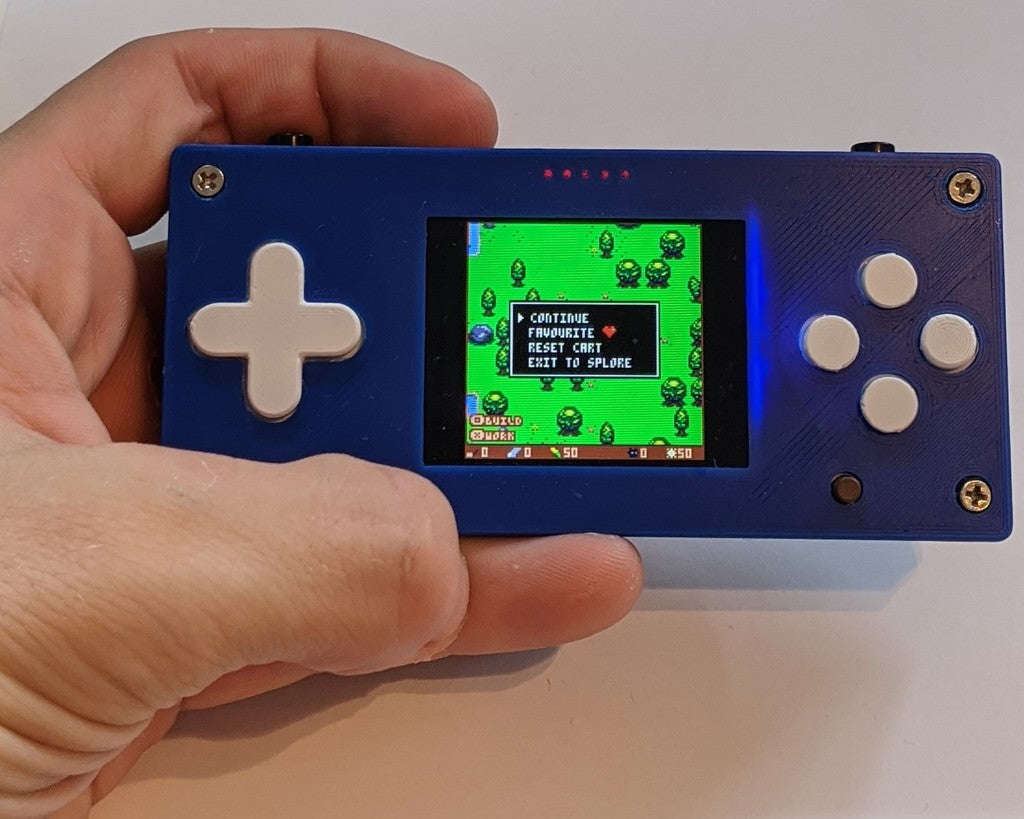 Face plate and d-pad for GamePi20