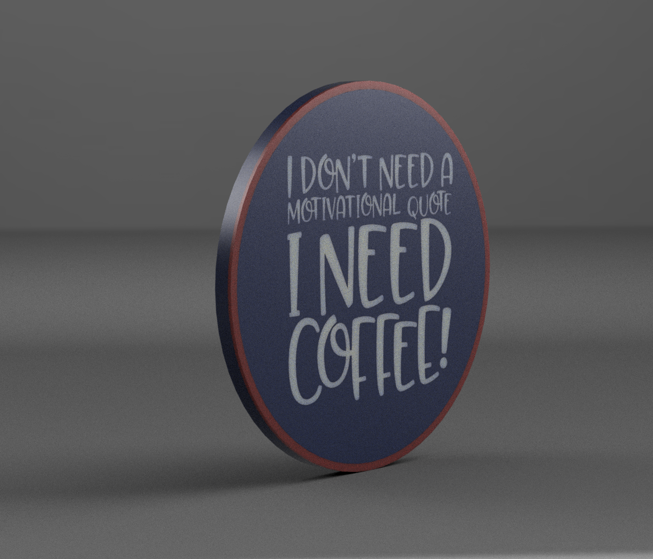 Coffee Now Coaster