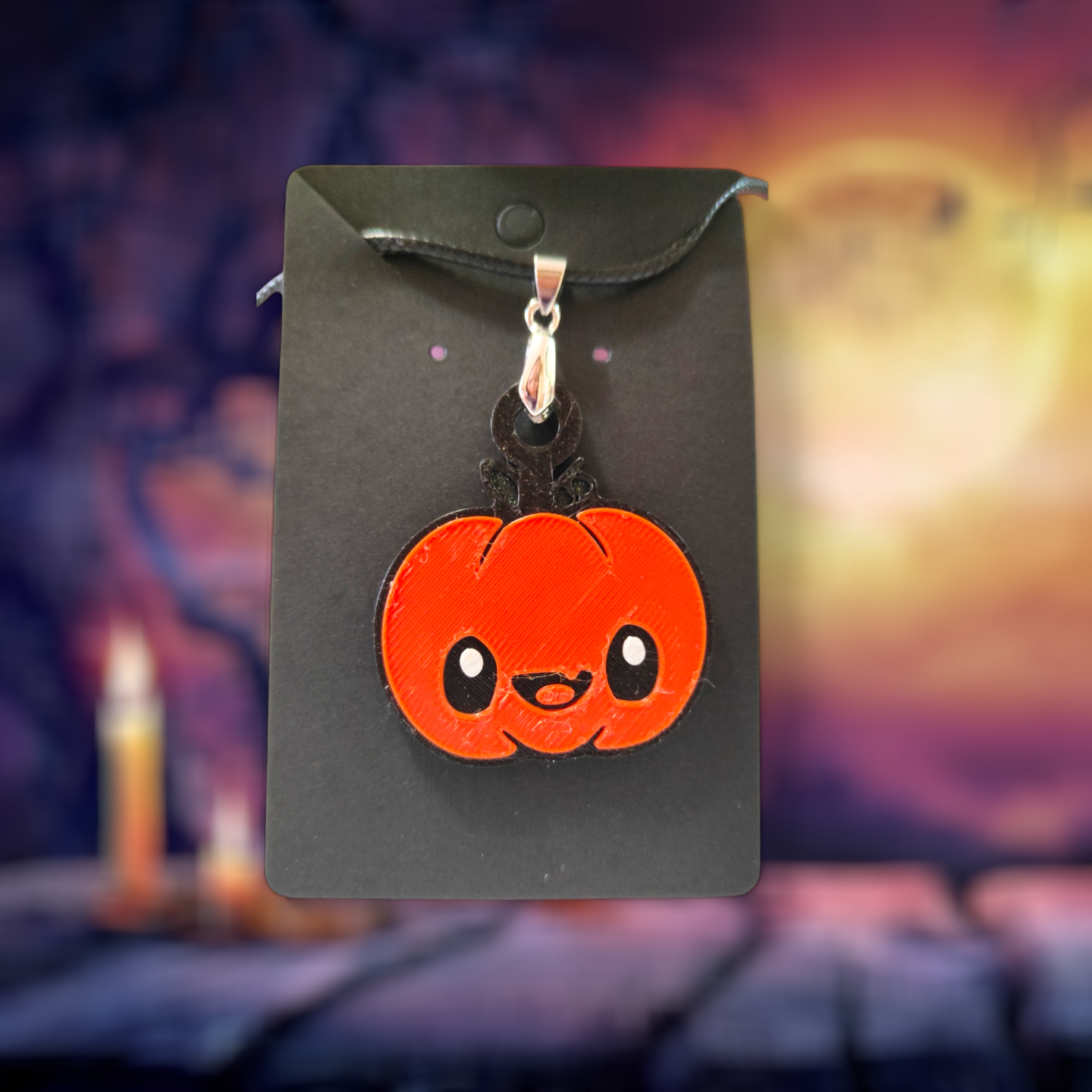 Cute Pumpkin - Earrings and Necklace