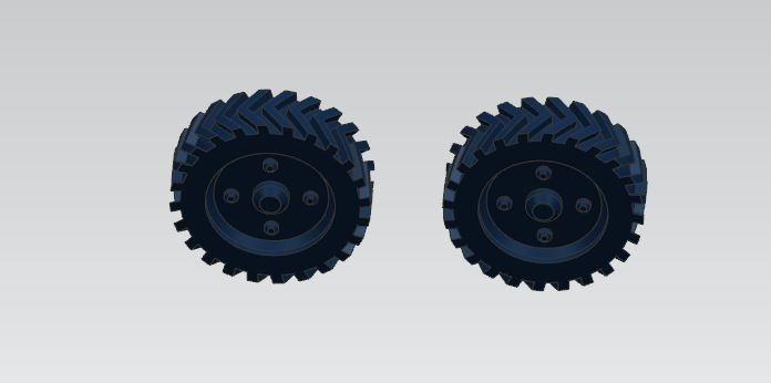 WHEEL 40 mm (left & right)